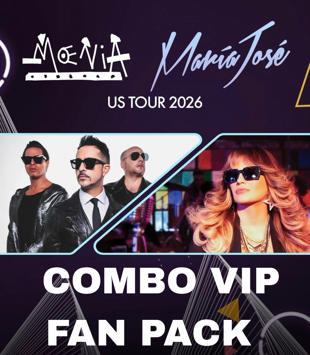 COMBO VIP FAN PACK MARÍA JOSÉ Y MOENIA