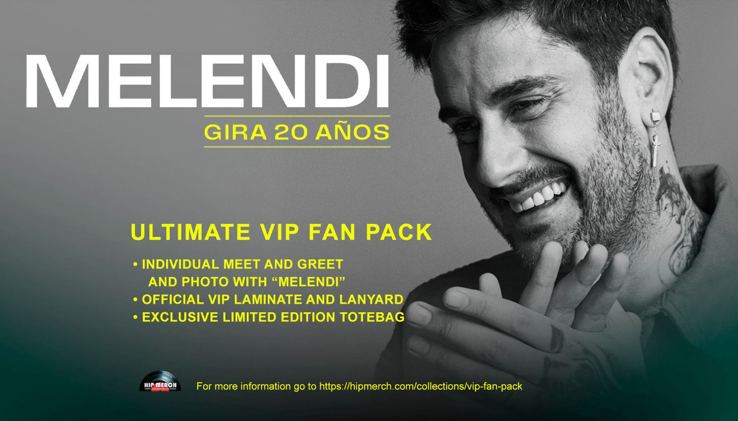 Melendi - Ultimate VIP Fan Pack - USA Tour 2025