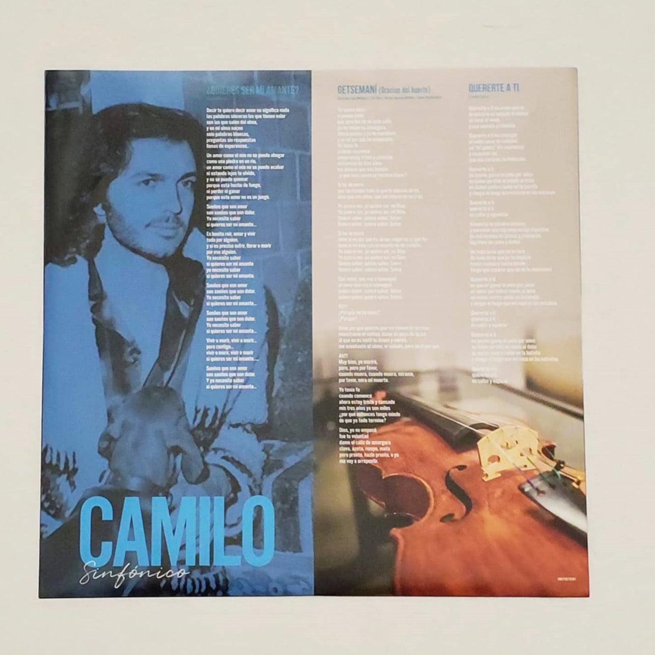 Camilo Sesto- Sinfónico- Vinyl (White colored vinyl)