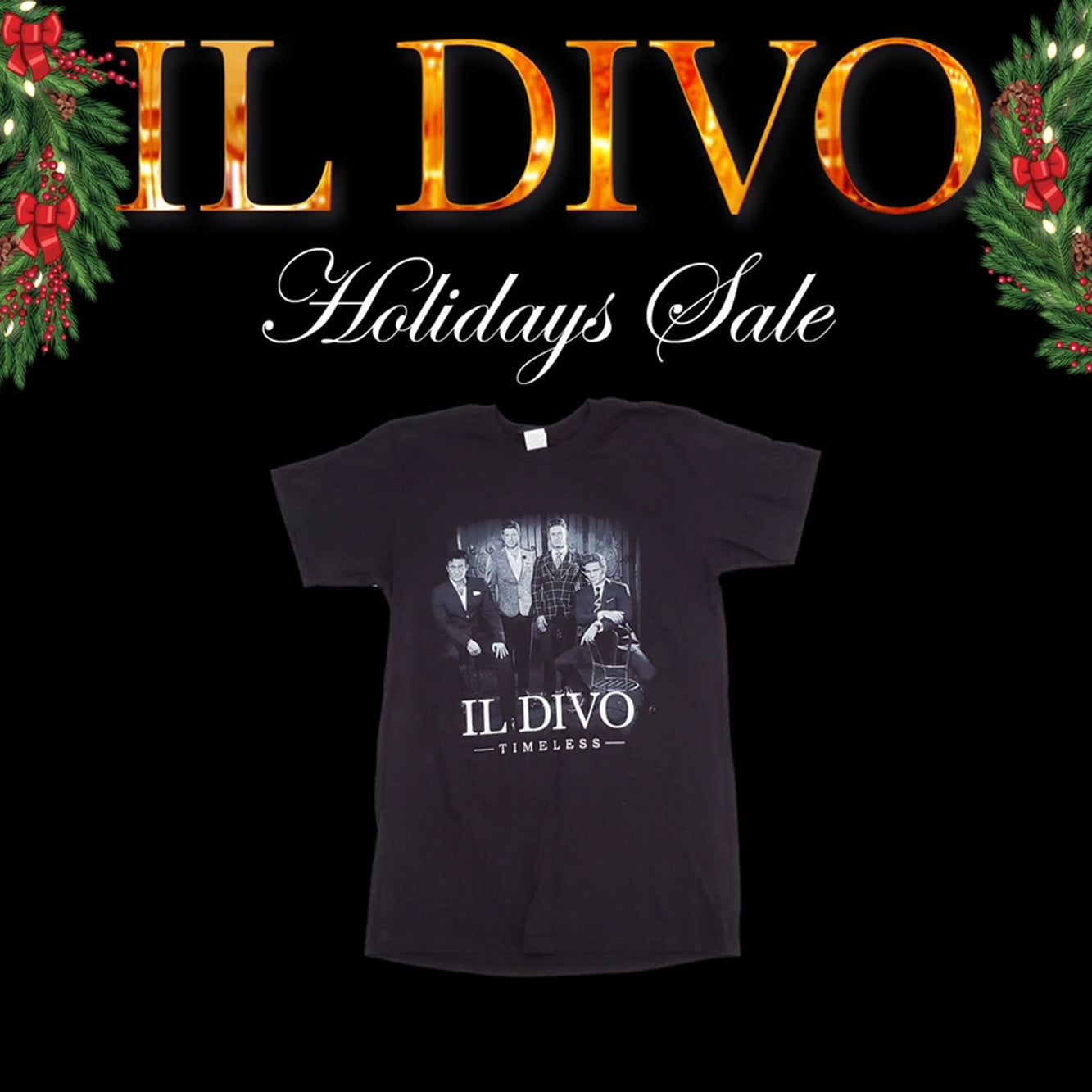 Il Divo - Tee Shirt - Holiday Sale