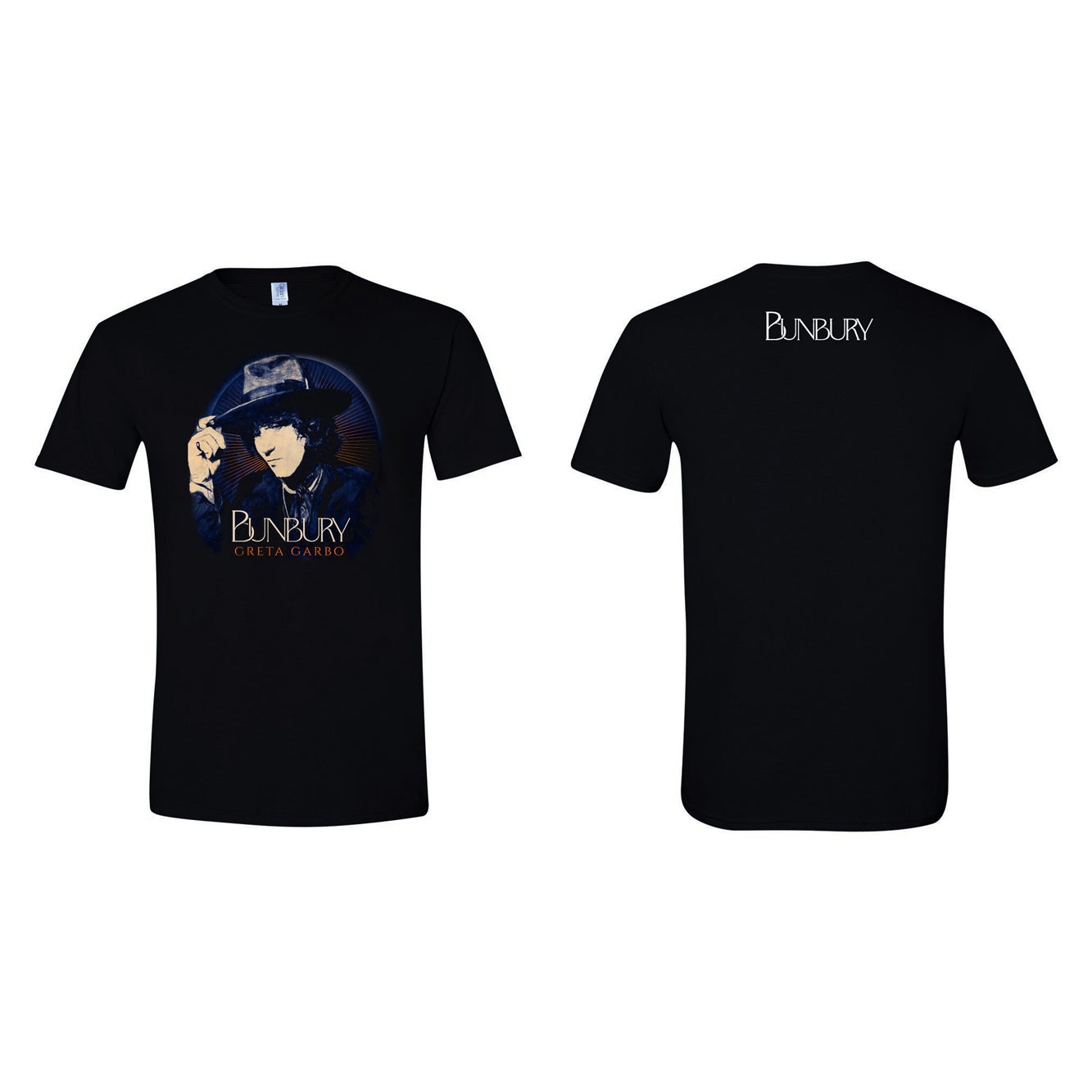 Enrique Bunbury -  Greta Garbo black tee