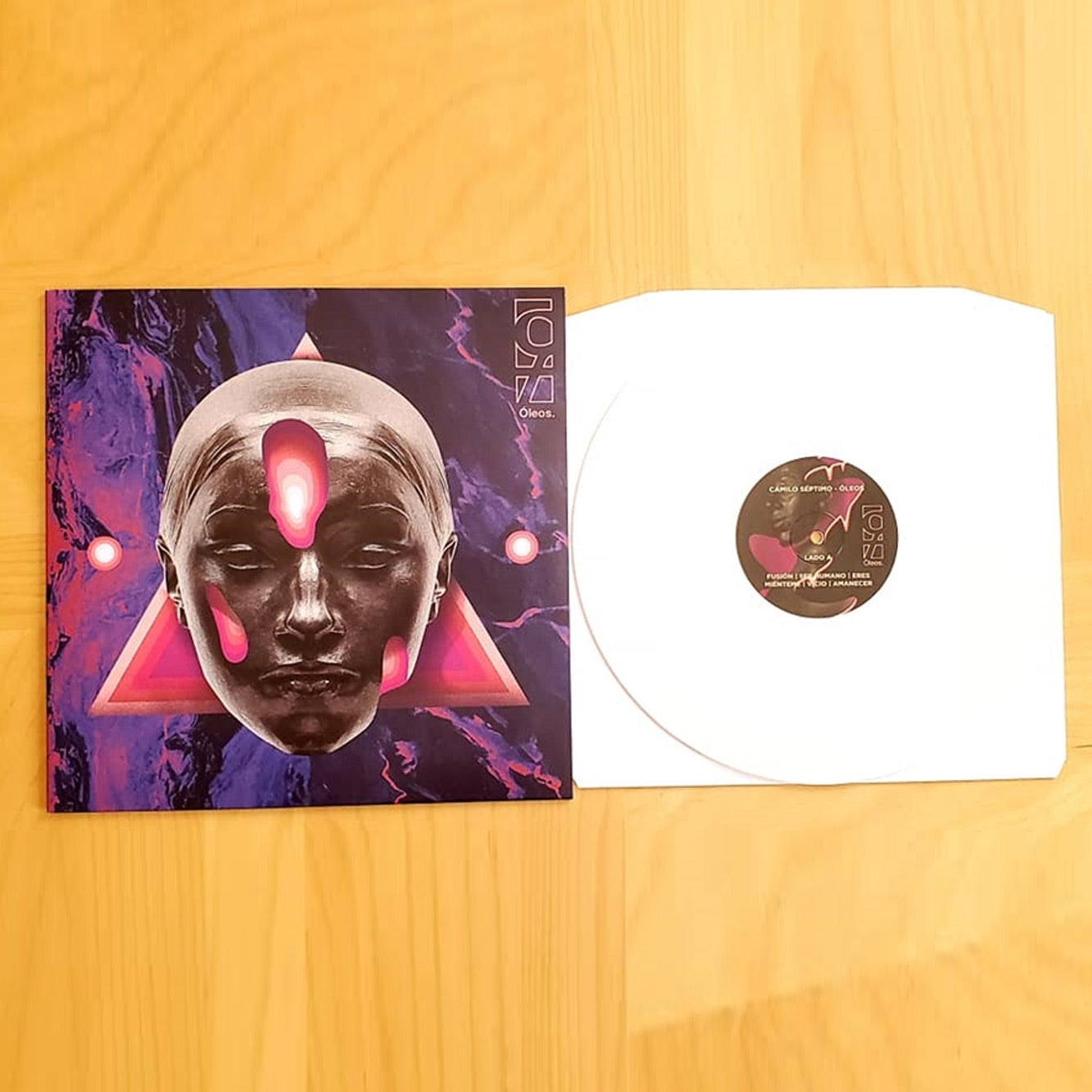 Camilo Séptimo - Óleos (White Vinyl) Limited Edition - Manufactured in the Czech Republic SOLD-OUT!!!