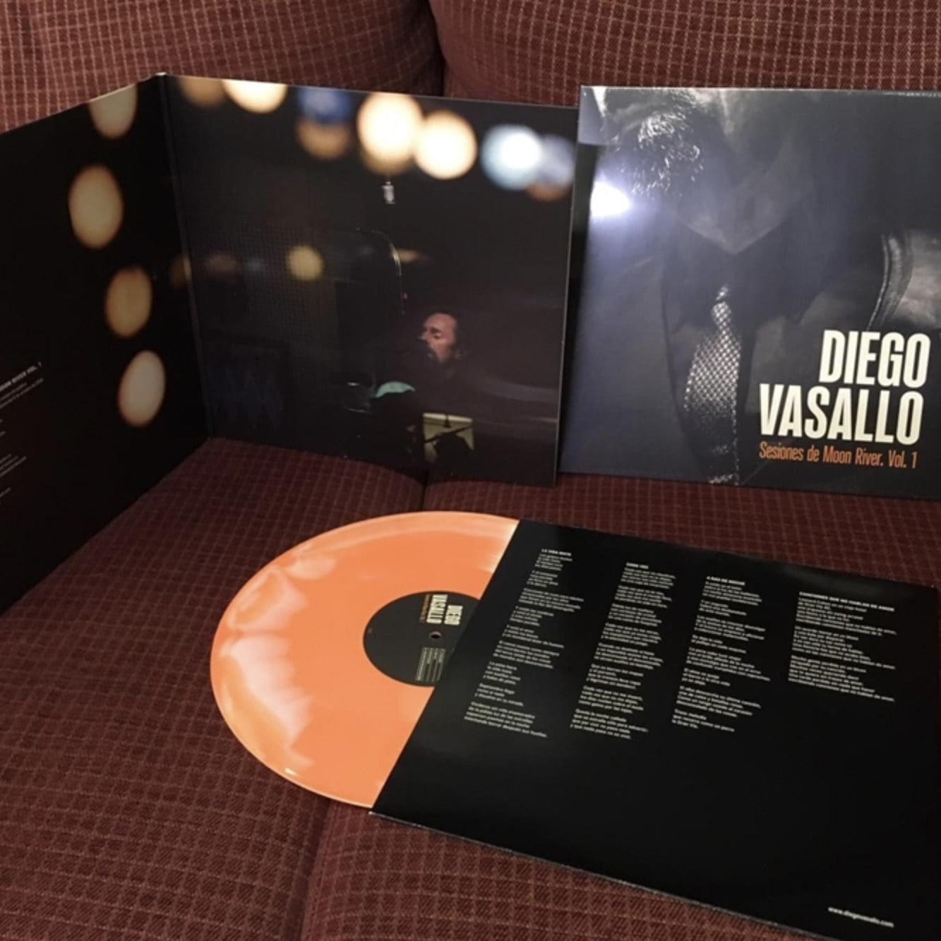 Diego Vasallo (co-fundador de Duncan Dhu) - Sesiones de Moon River Vol. 1 - Vinilo de color - Importado!!!