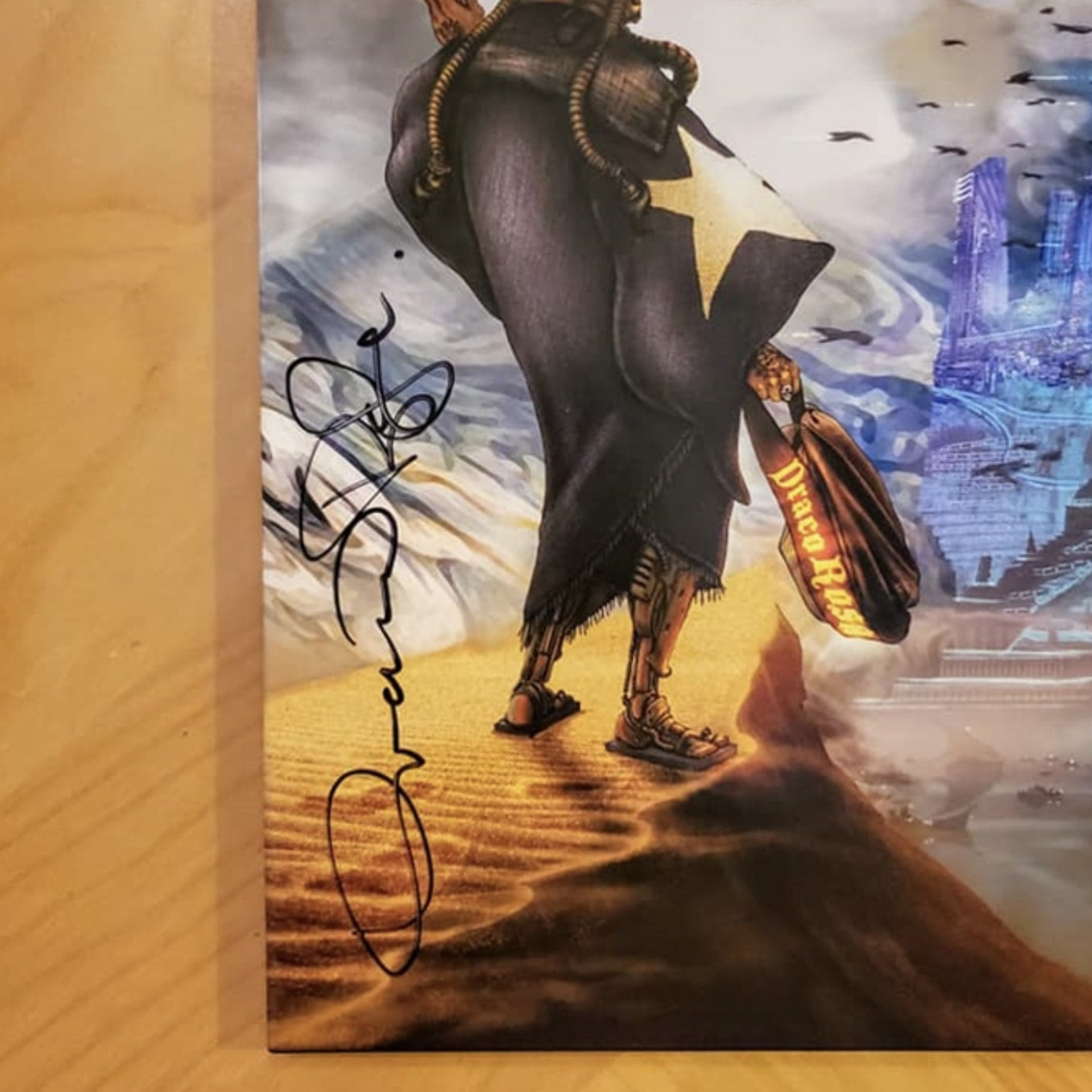 Draco Rosa - Vinyl - Monte Sagrado (SIGNED) Gatefold 2 LP record - Colored vinyl