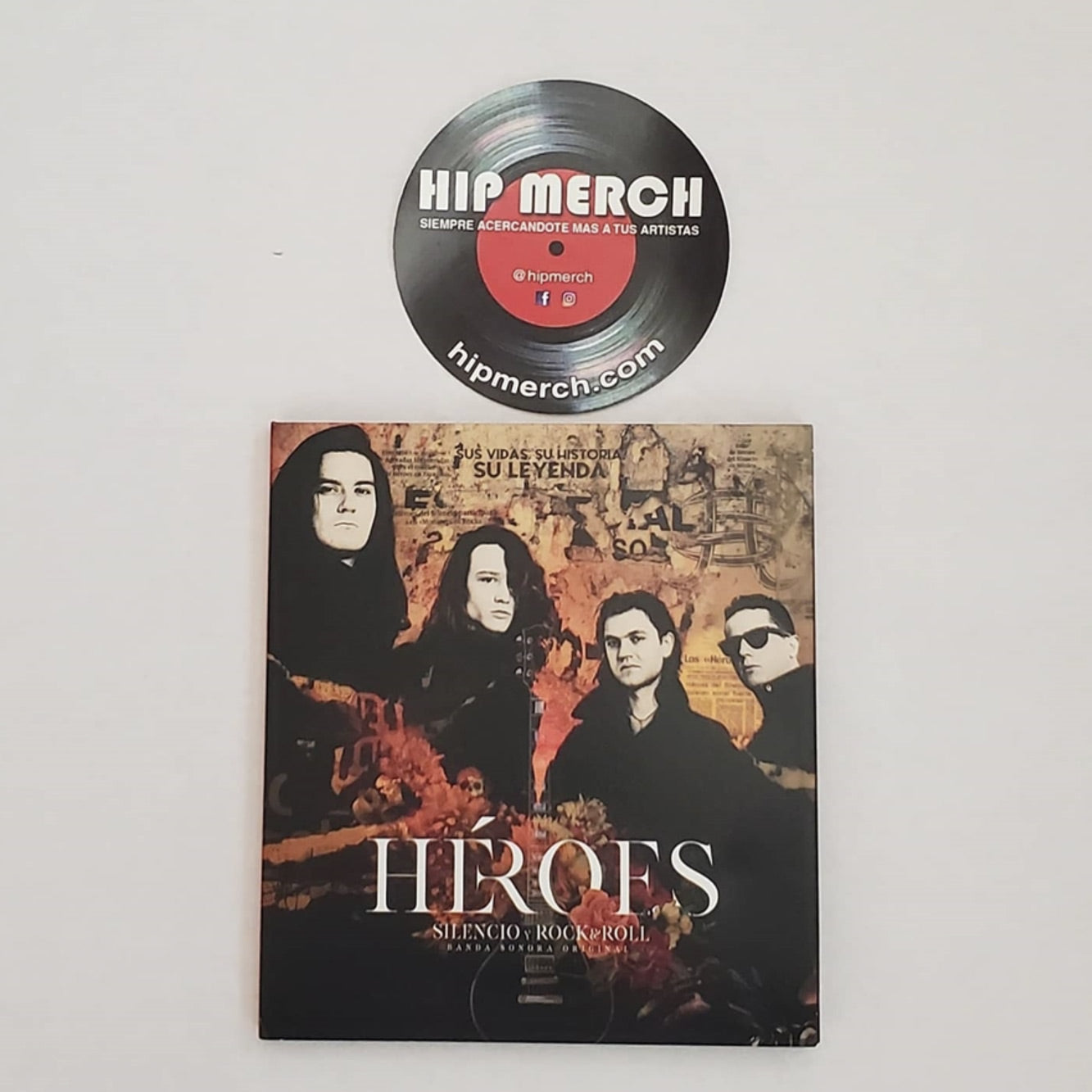  Heroes: Silencio Y Rock & Roll - Special Edition Box - 2LP  Picture Disc + 2CD + PAL Format DVD, All-region Blu-ray, Libreto & Poster:  CDs & Vinyl