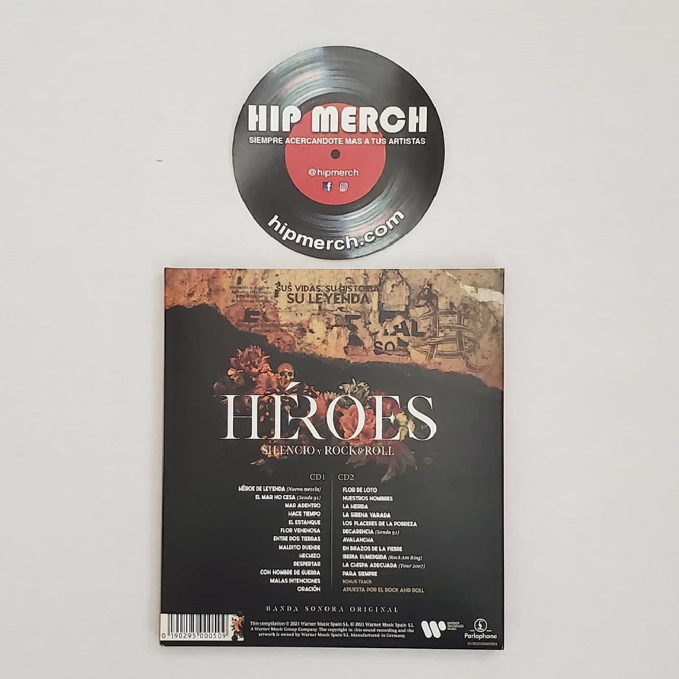 Héroes Del Silencio - Héroes: Silencio Y Rock & Roll - (2CD + Libreto) Imported!!