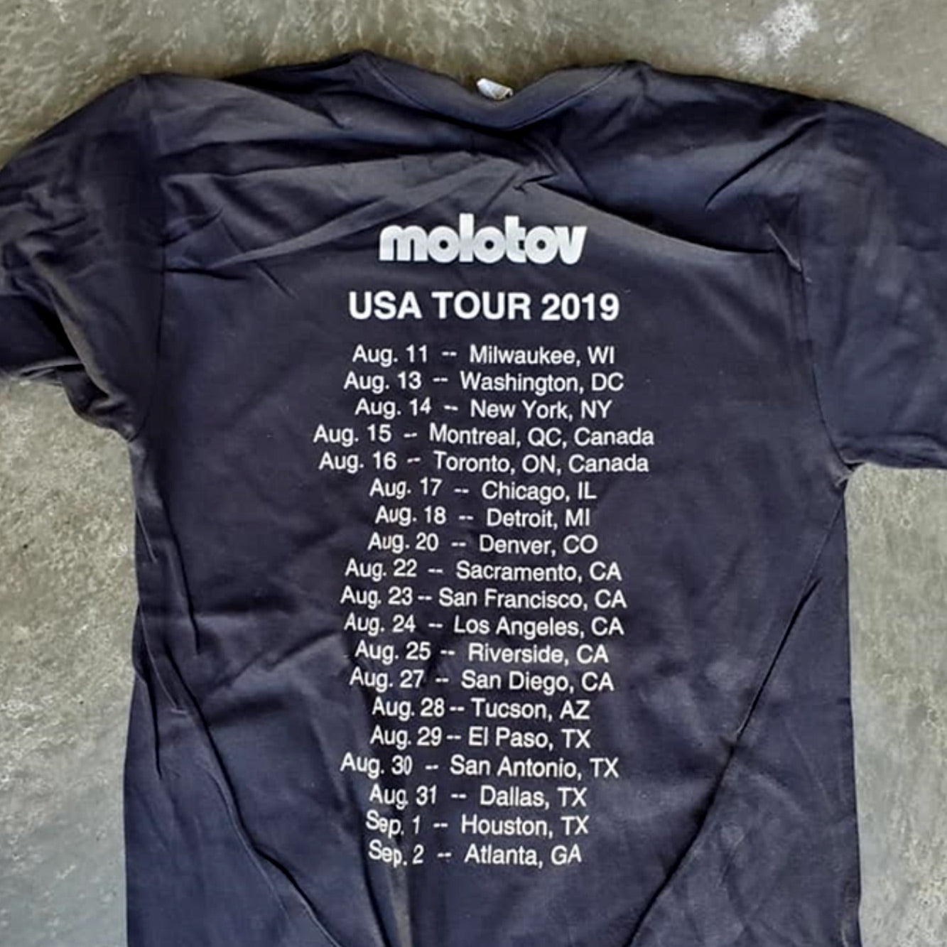Molotov - USA Tour tee