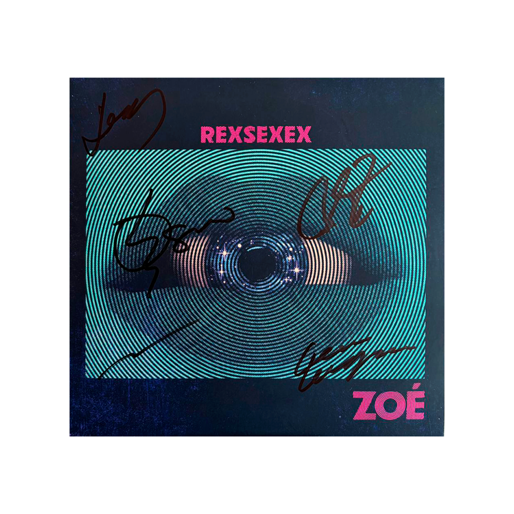REXSEXEX 7" VINYL - ZOÉ - FIRMADO