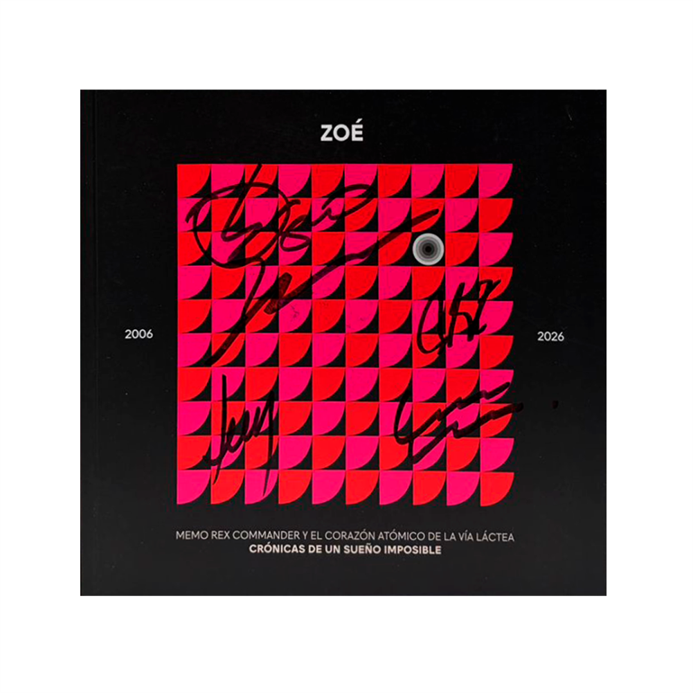 LIBRO ZOÉ "CRÓNICAS DE UN SUEÑO IMPOSIBLE" (2006–2026) – FIRMADO - EDICIÓN DE COLECCIÓN