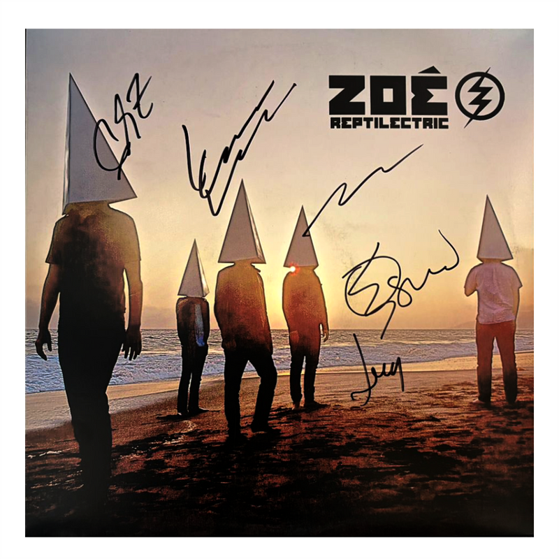 REPTILECTRIC 2LP VINYL - ZOÉ - FIRMADO