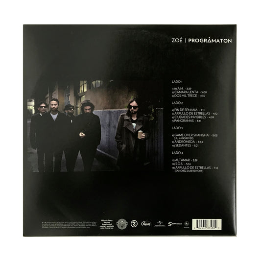 VINYL PROGRÁMATON - ZOÉ - FIRMADO
