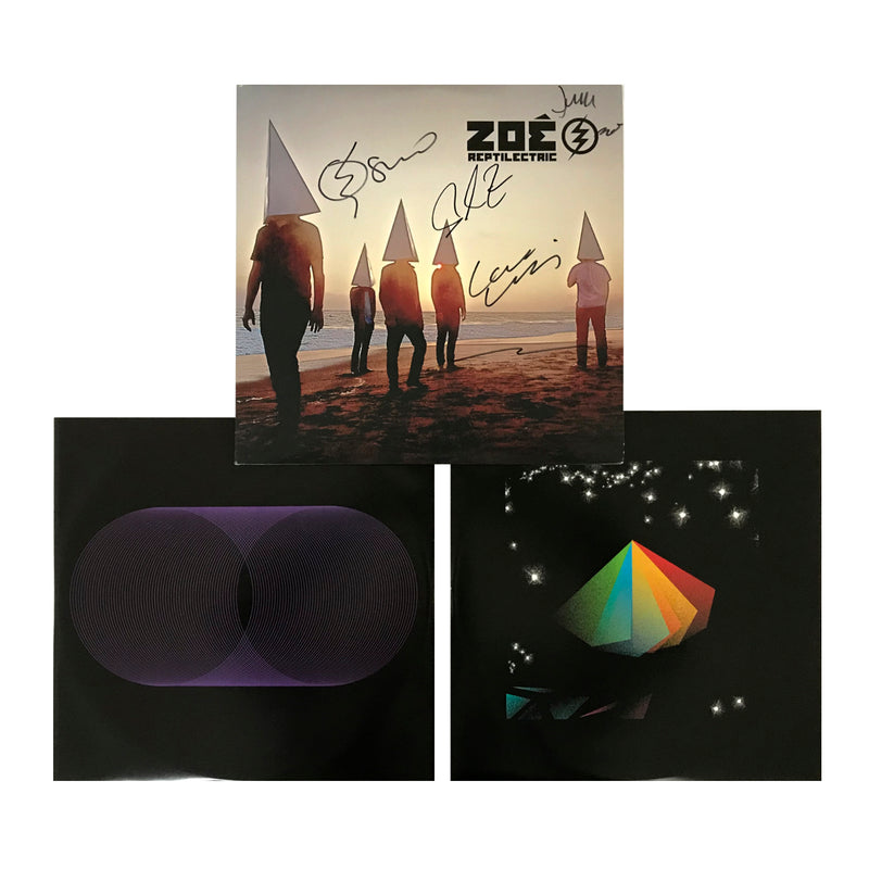 REPTILECTRIC 2LP VINYL - ZOÉ - FIRMADO