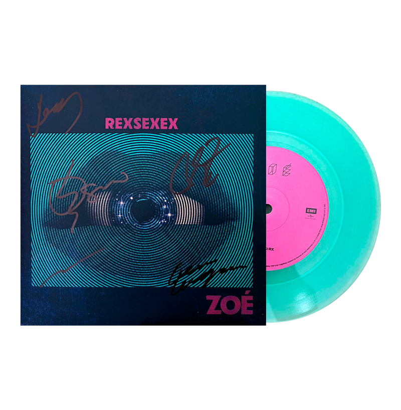 REXSEXEX 7" VINYL - ZOÉ - FIRMADO