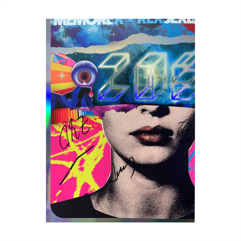 SERIGRAFÍA – ZOÉ – MEMOREX + REXSEXEX Y MAS-USA-2026 FIRMADA