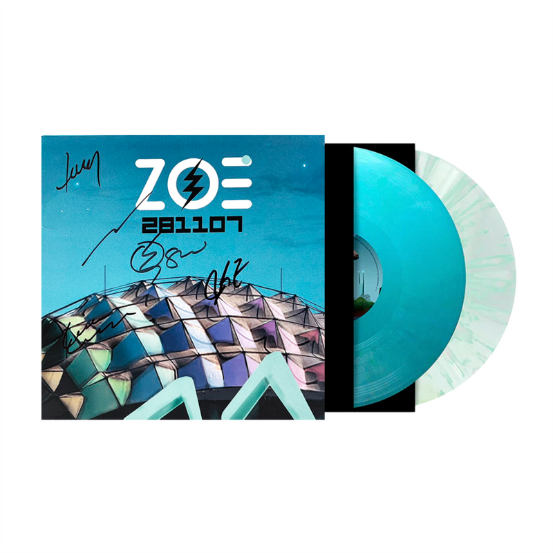 281107 DUAL COLORED 2LP VINYL - ZOÉ - FIRMADO