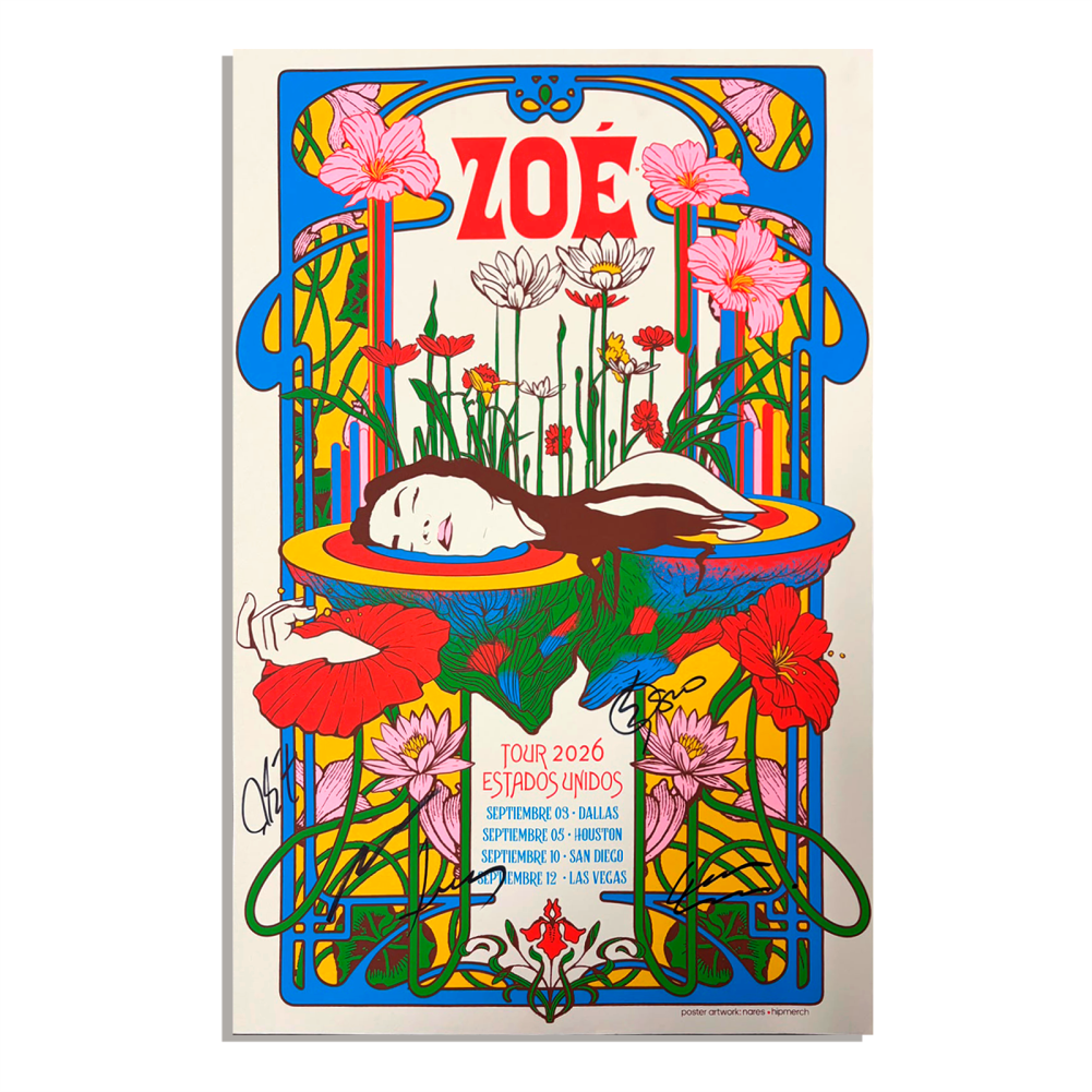 SERIGRAFÍA – ZOÉ – DREAM -USA-2026- FIRMADA