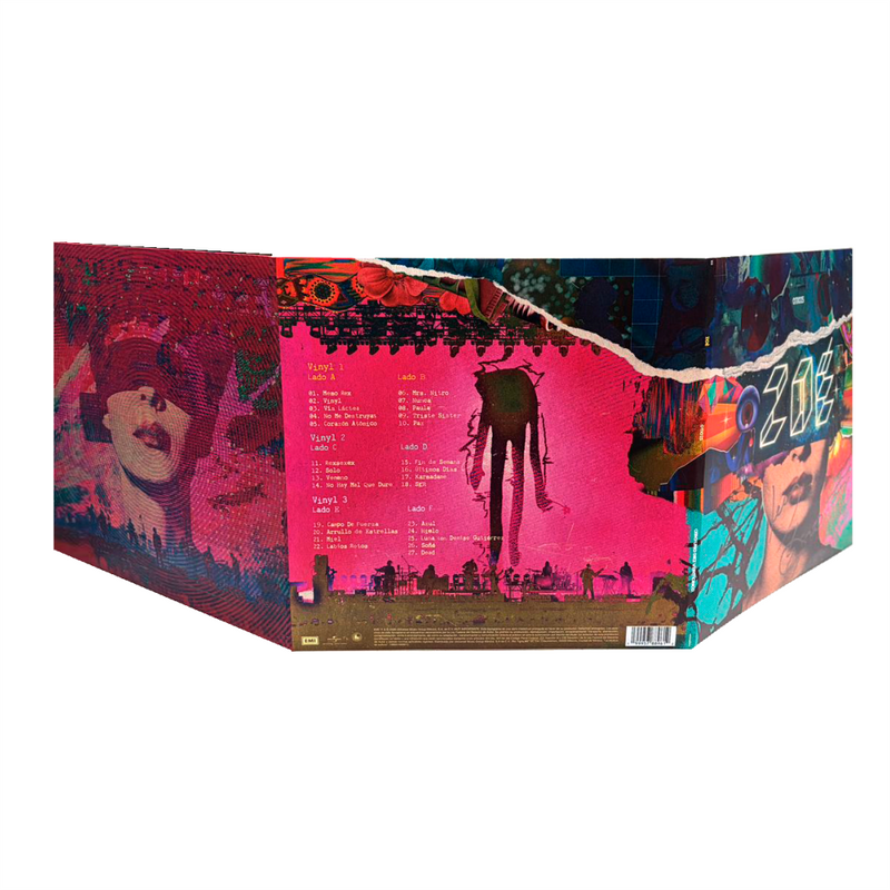 011025 (LIVE) 3LP VINYL - ZOÉ - FIRMADO