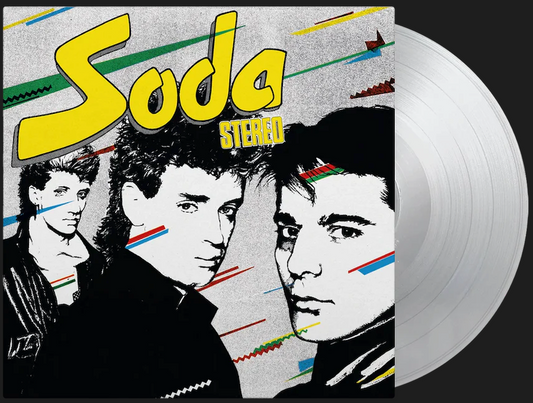 PRE-ORDER Soda Stereo ‎– Soda Stereo (2026) Vinyl Transparente Brand new sealed Made in Argentina PREMP