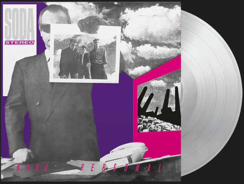 Soda Stereo ‎– Nada Personal (2026) Vinyl Transparente Brand new sealed Made in Argentina MP