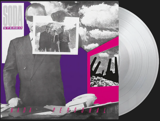 Soda Stereo ‎– Nada Personal (2026) Vinyl Transparente Brand new sealed Made in Argentina MP