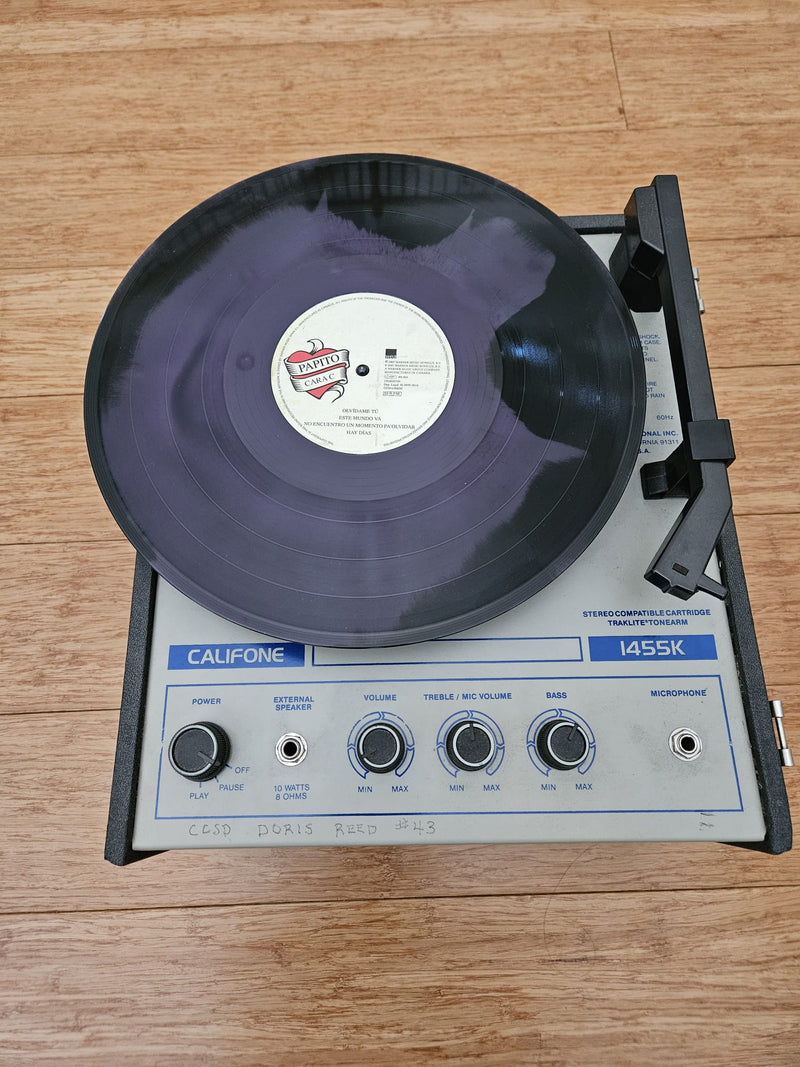 Miguel Bosé - Papito 2LP - Limited Edition - Color on Color - Purple on black