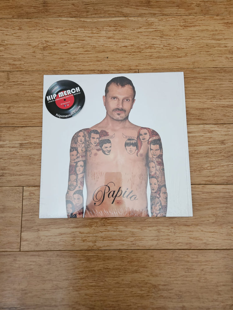 Miguel Bosé - Papito 2LP - Limited Edition - Color on Color - Purple on black