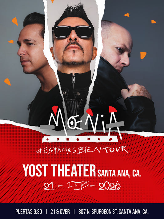 MOENIA - VIP Fan Pack - Santa Ana - February 21, 2026
