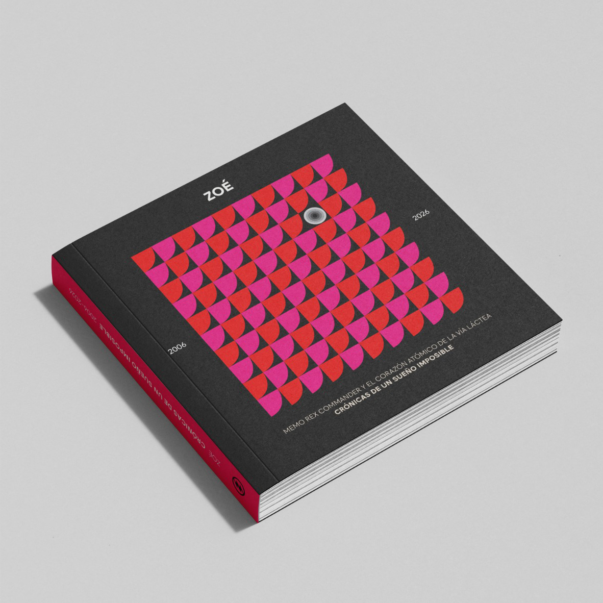 Portada del libro de colección "Zoé: Crónicas de un Sueño Imposible (2006–2026)", edición especial conmemorativa de 20 años de trayectoria.
