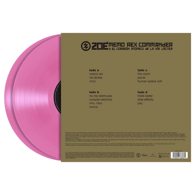 MEMO REX COMMANDER Y EL CORAZÓN ATÓMICO DE LA VÍA LÁCTEA (Vinilo Edición especial Rosa)
