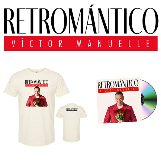 Victor Manuelle -  Tee Shirt and SIGNED CD bundle