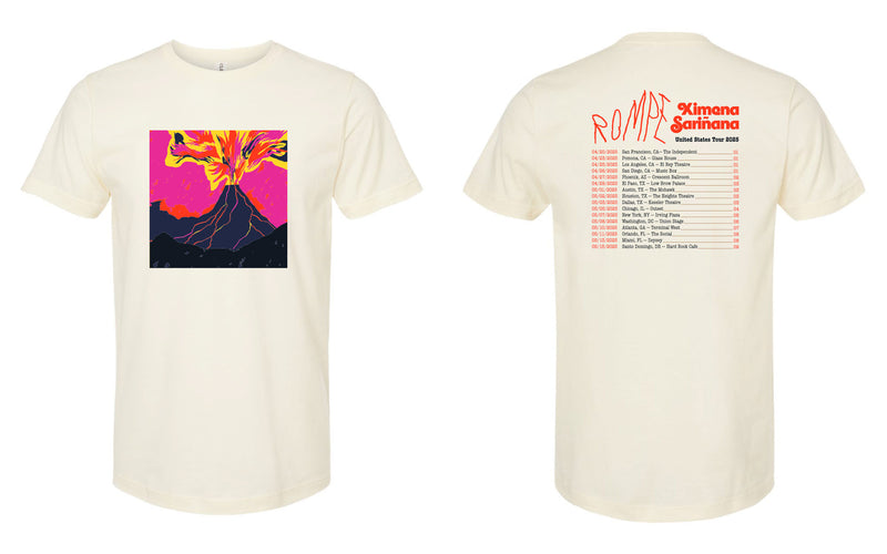 Playera Ximena Sariñana -  ROMPE US TOUR 2025