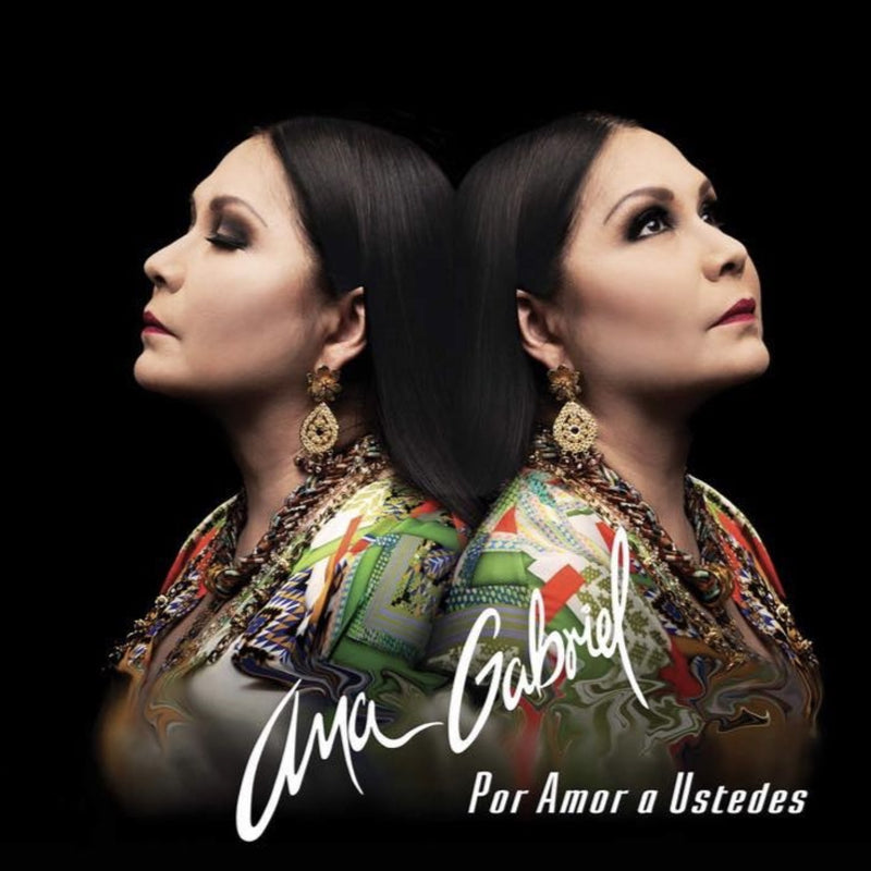 Portada del álbum 'Por Amor a Ustedes' de Ana Gabriel, mostrando la calidad del formato físico.