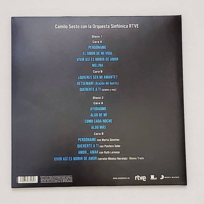 Camilo Sesto – Sinfónico (Edición Limitada Vinilo Blanco)