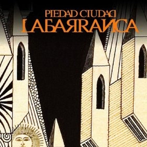Fotografía que muestra el arte visual de la portada oficial del álbum Piedad Ciudad de La Barranca para su edición física de colección.