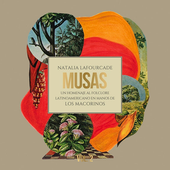 Portada del álbum 'Musas, Vol. 2' de Natalia Lafourcade, mostrando el arte característico de esta edición en vinilo.