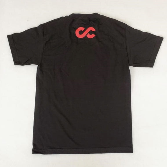 Fotografía de la parte trasera de la playera oficial de Cristian Castro, detallando el diseño gráfico complementario de la Picture Tee.