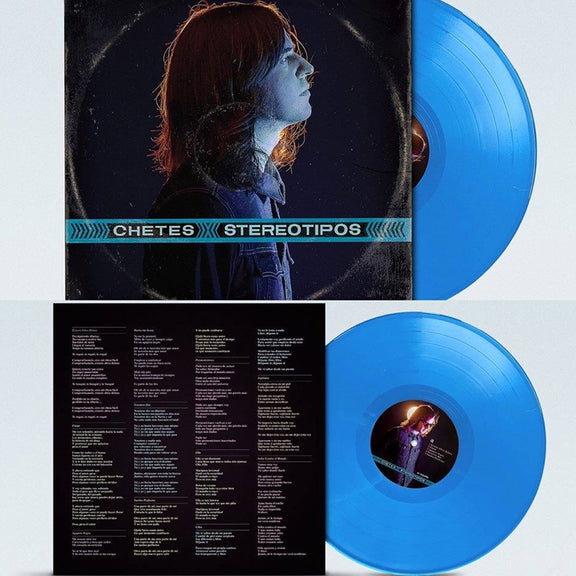 Portada del álbum 'Stereotipos' de Chetes en formato vinilo, resaltando su edición de colección.