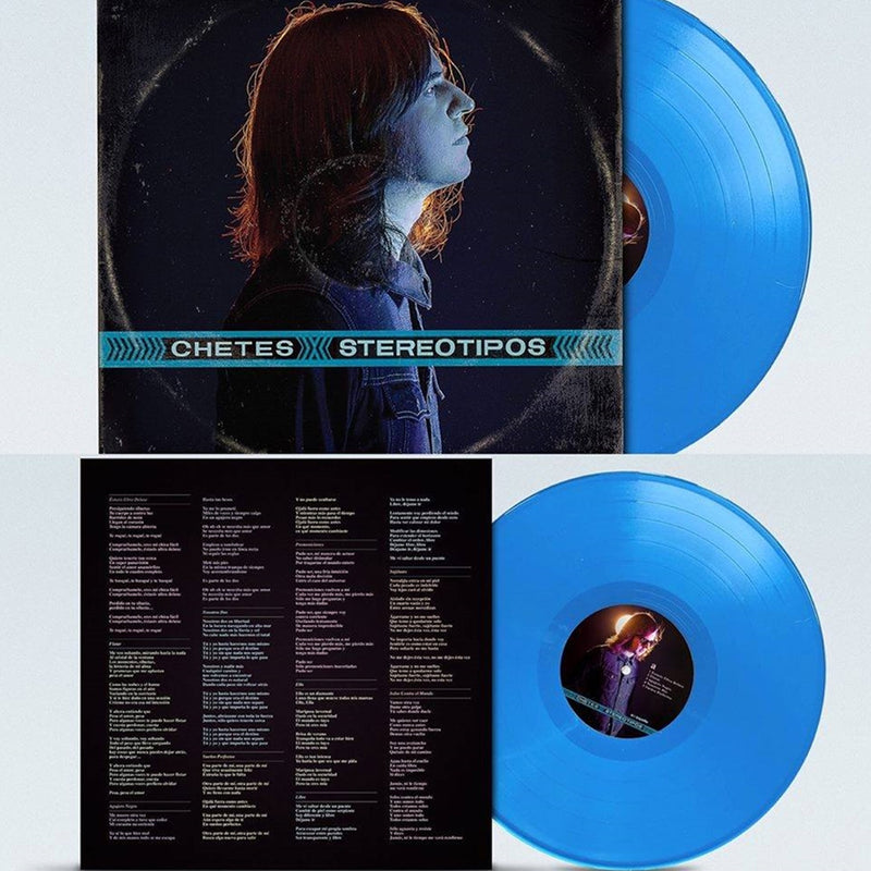 Portada del álbum 'Stereotipos' de Chetes en formato vinilo, resaltando su edición de colección.