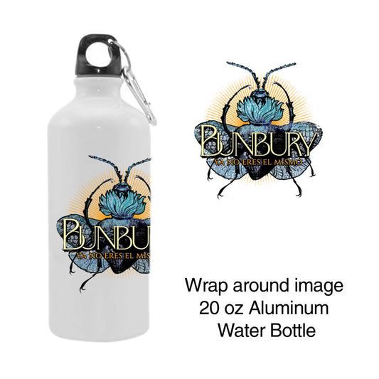 Enrique Bunbury - water bottle - escarabajo corazón