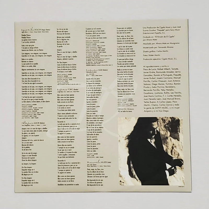 Vinilo Diego El Cigala – Picasso En Mis Ojos (Edición LP)