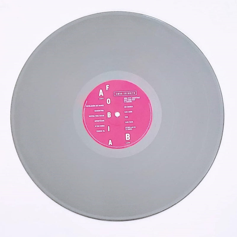 Fobia - Amor Chiquito - Grey colored vinyl. FIRMADO/SIGNED!!!!