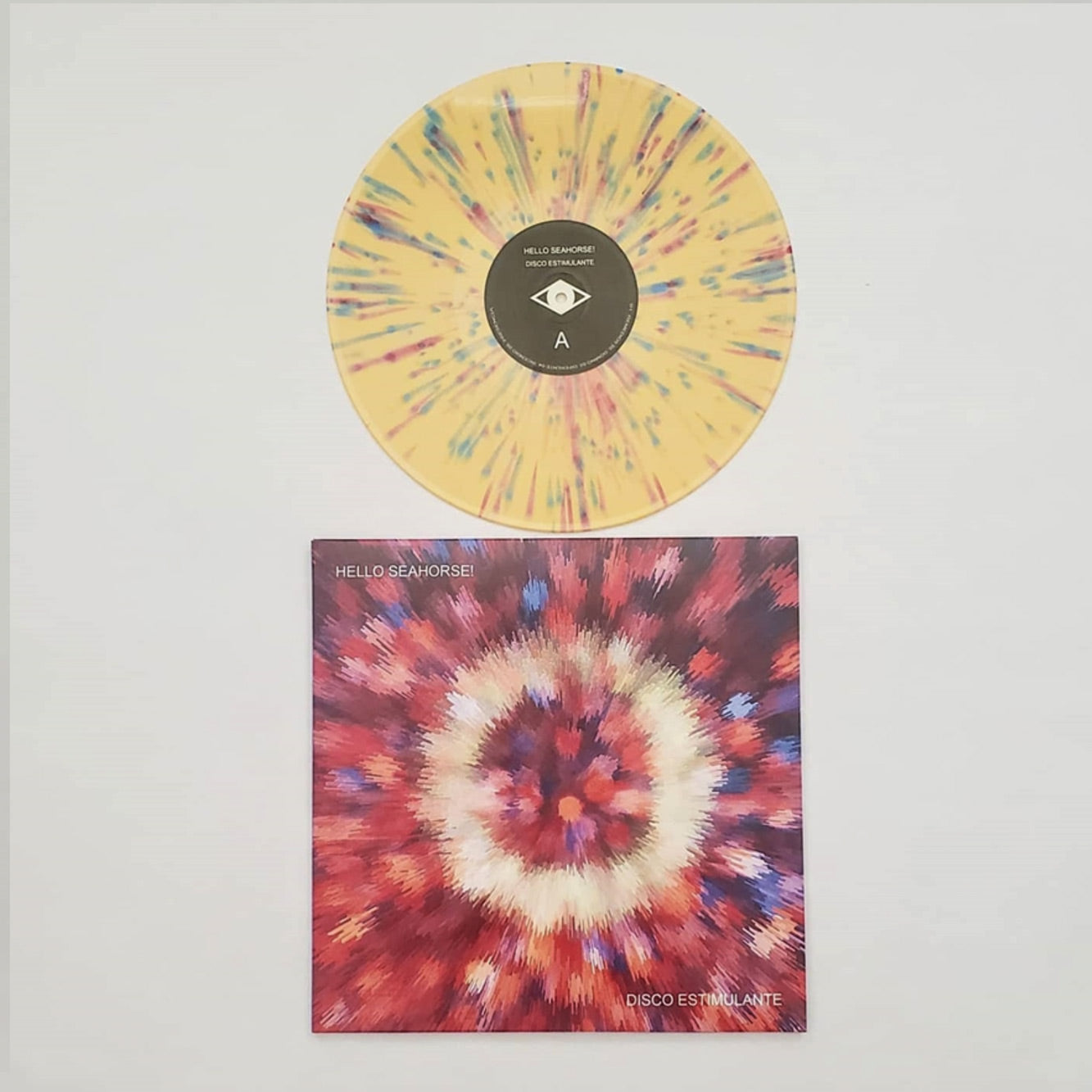 Hello Seahorse! - Disco Estimulante (Yellow w/ splattered Vinyl) Imported!!! - Limited Edition!!!