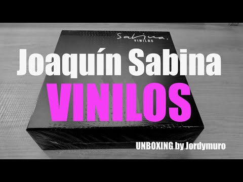 Video integrado que muestra el desempaquetado y contenido detallado de la exclusiva caja recopilatoria de 21 LPs de Joaquín Sabina.