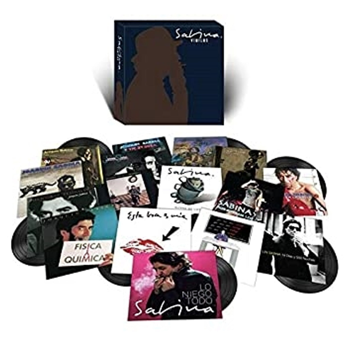 Joaquin Sabina - Caja Vinilos - 21 LP's - Vinyl Box Set - Imported!! New!!!