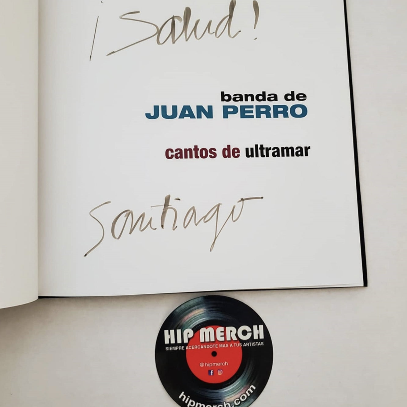 Juan Perro - Cantos De Ultramar - Libro + CD - FIRMADO!!!! - Importado.