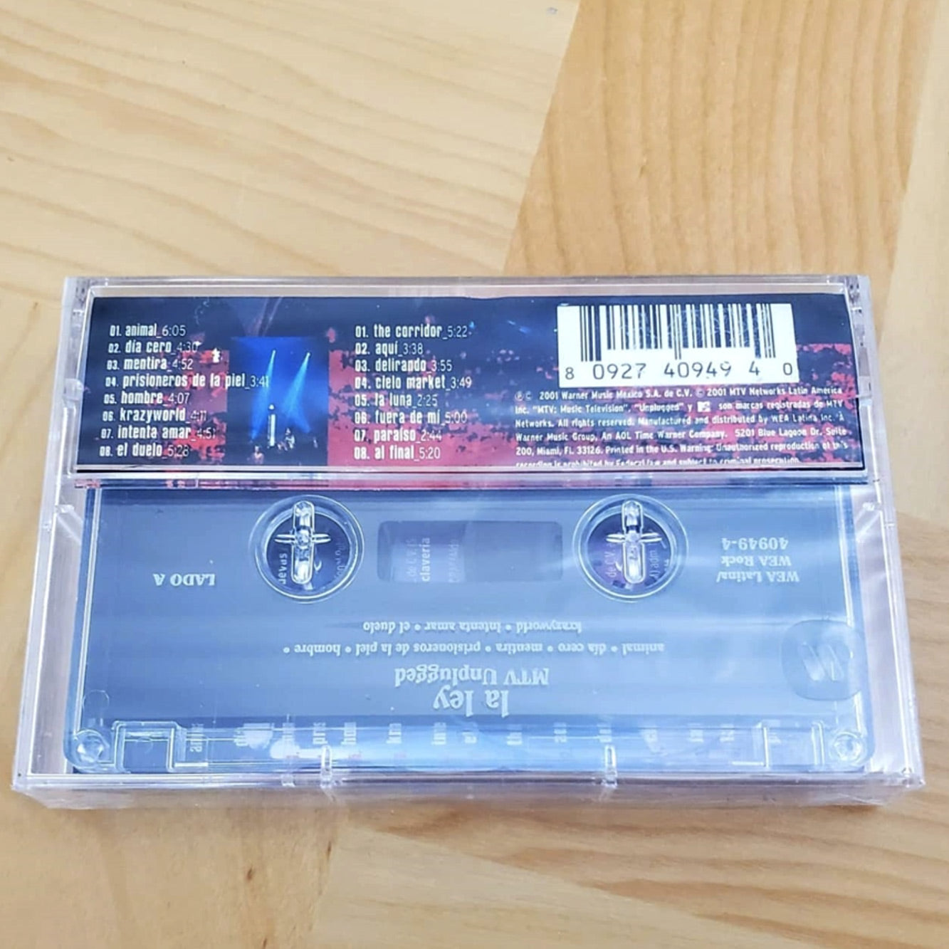 La Ley - MTV Unplugged (Cassette)