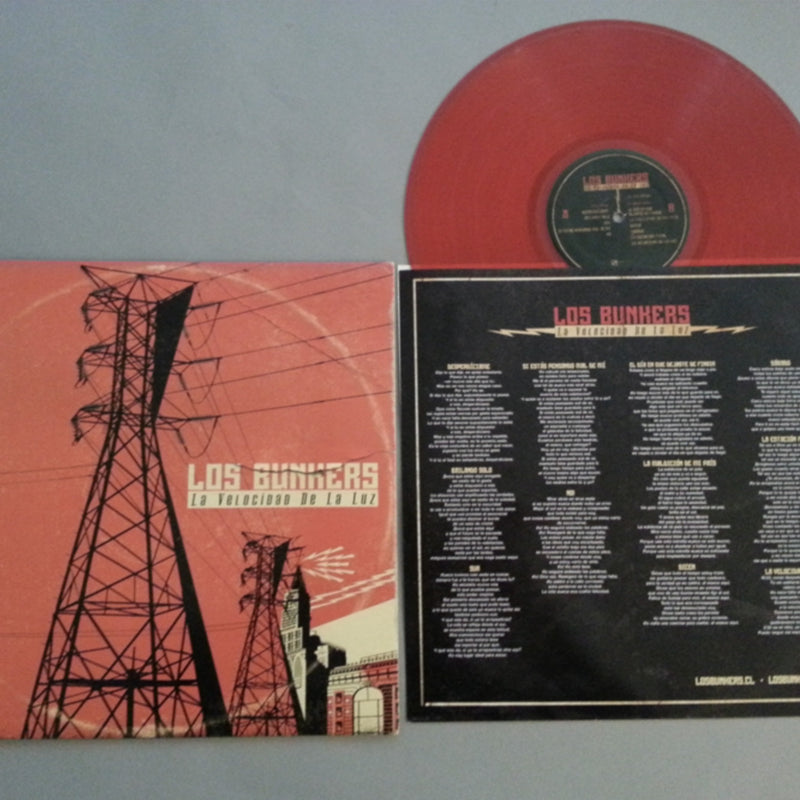 Los Bunkers - Gatefold RED Vinyl - Limited Edition